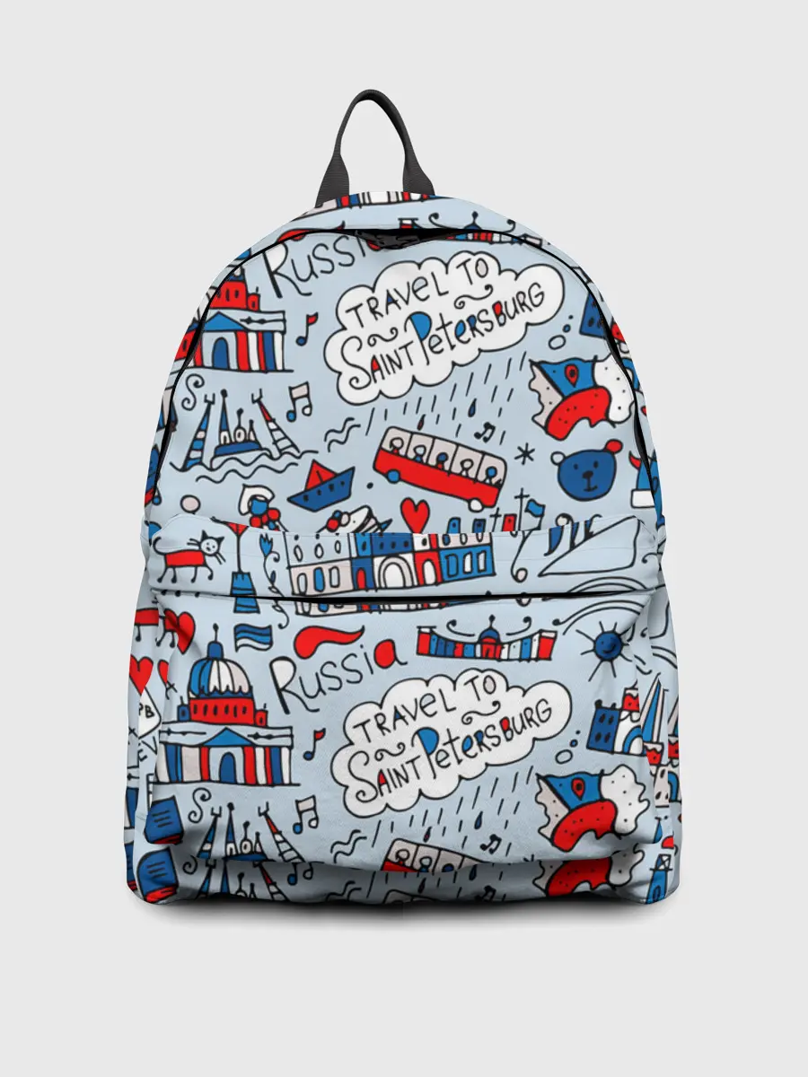 Рюкзак джинсовый / Travel to Saint Petersburg