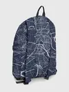 Рюкзак джинсовый / Карта Москвы