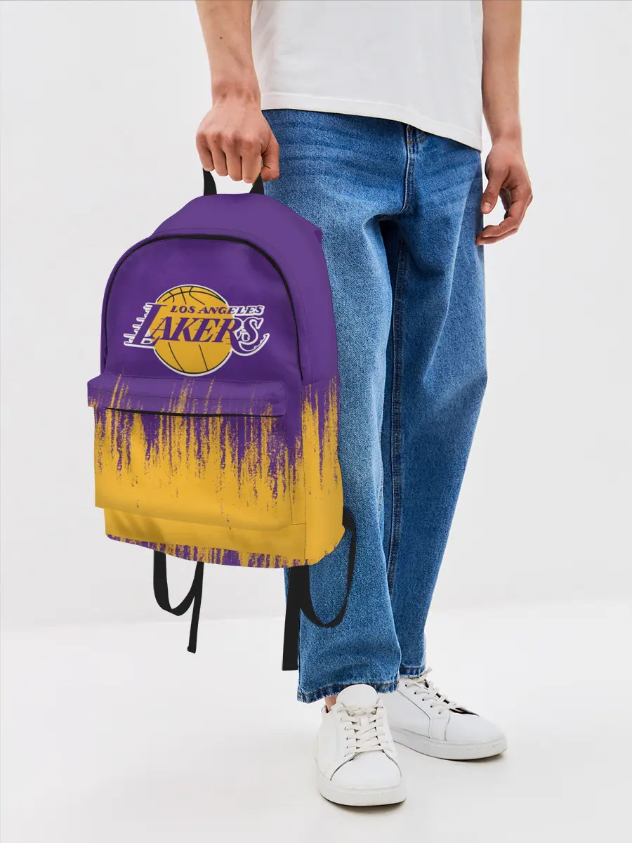 Рюкзак джинсовый / LA LAKERS