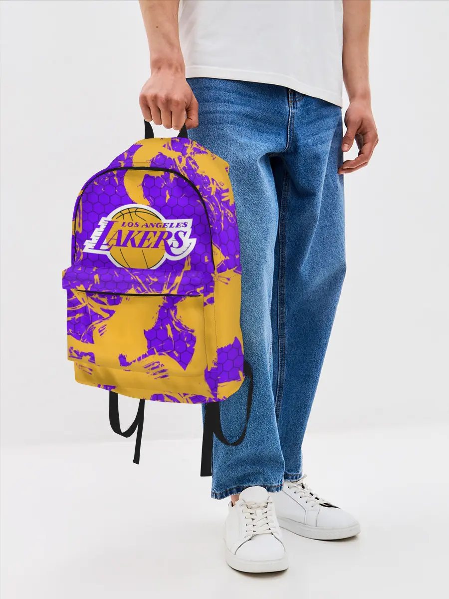 Рюкзак джинсовый / LA LAKERS