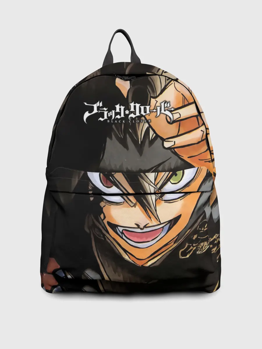 Рюкзак джинсовый / Красочный арт Асты