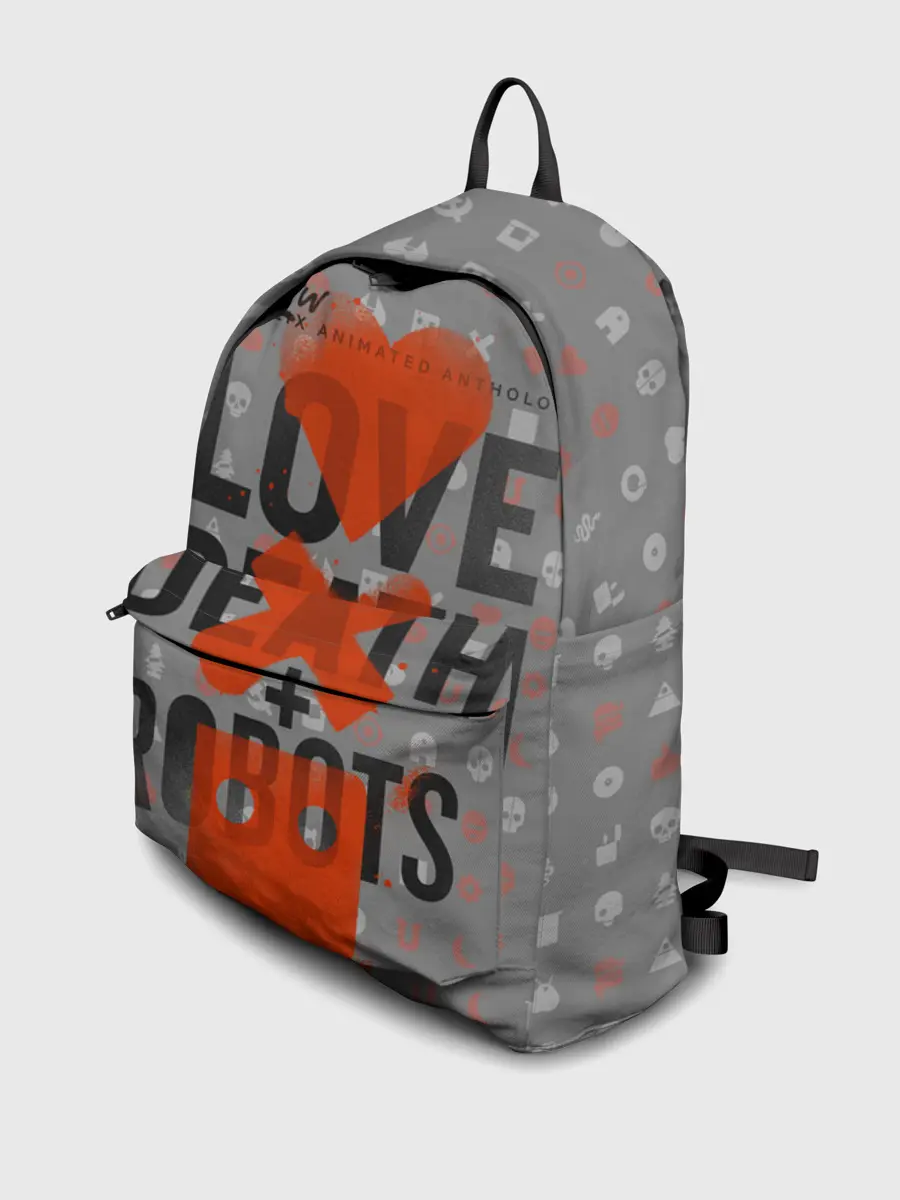 Рюкзак джинсовый / LOVE DEATH + ROBOTS