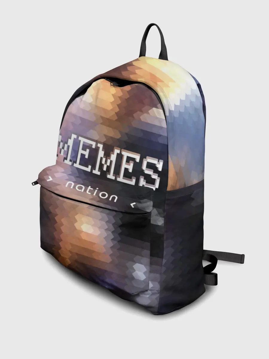 Рюкзак джинсовый / Memes Nation