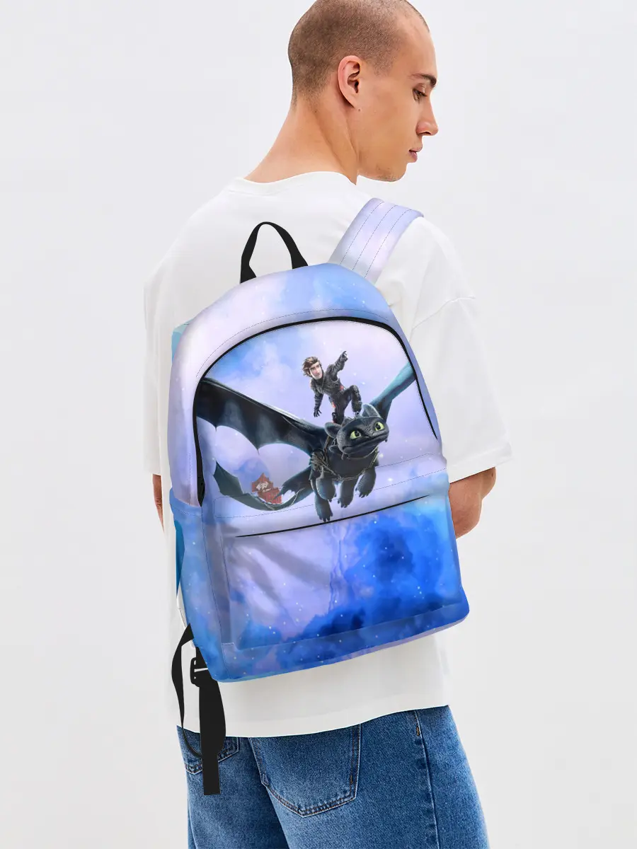 Рюкзак джинсовый / Night Fury