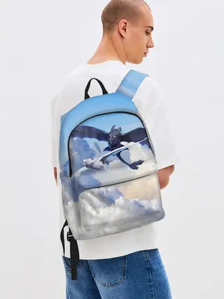 Рюкзак джинсовый / Night Fury