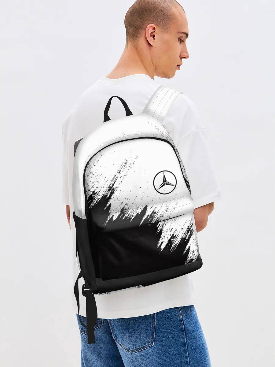 Рюкзак джинсовый / Mercedes