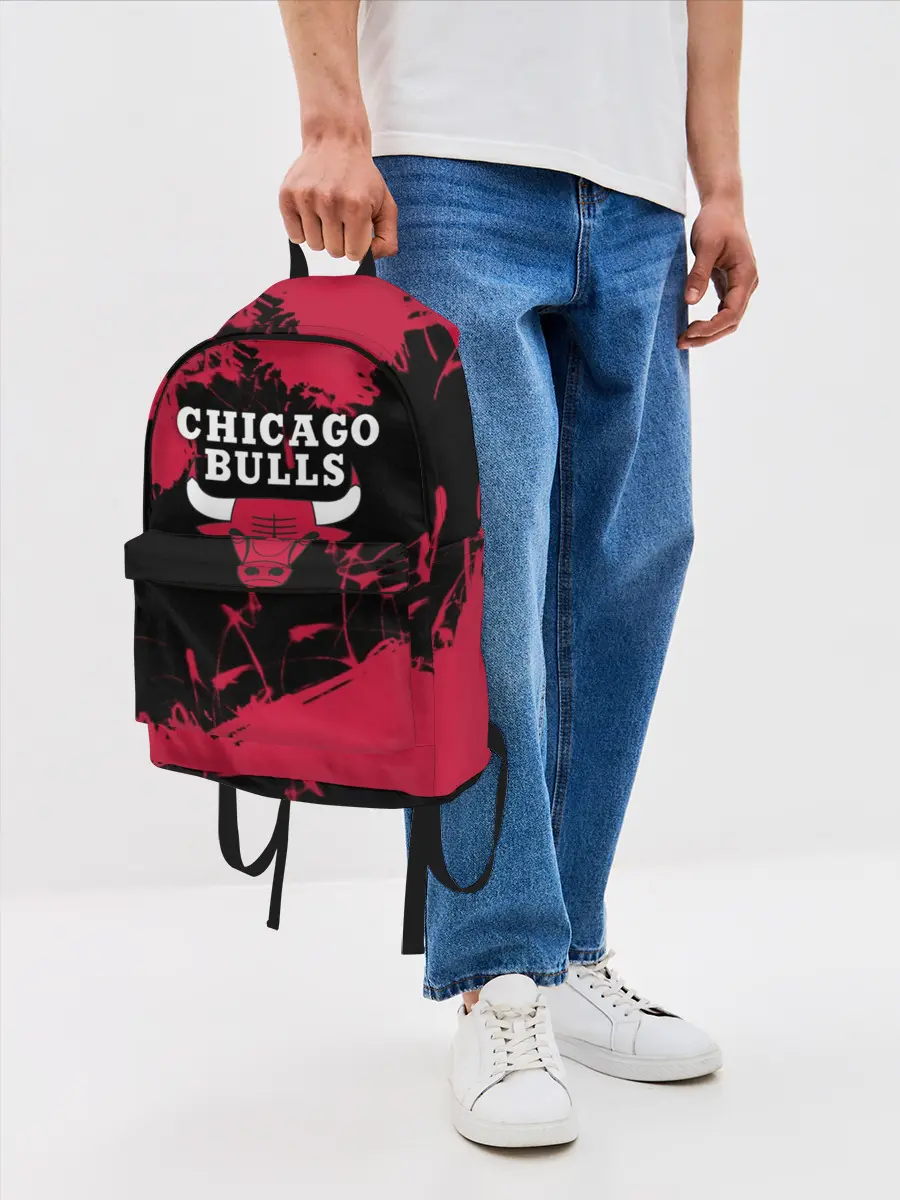 Рюкзак джинсовый / CHICAGO BULLS