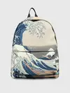 Рюкзак джинсовый / Большая волна в Канагаве