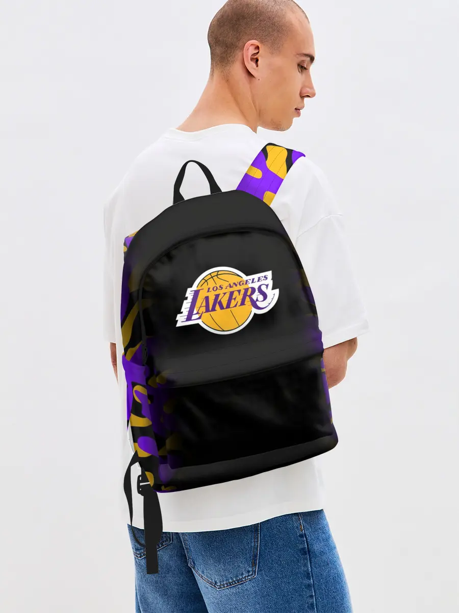 Рюкзак джинсовый / LA LAKERS