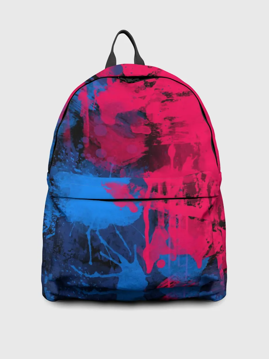 Рюкзак джинсовый / Буря красок