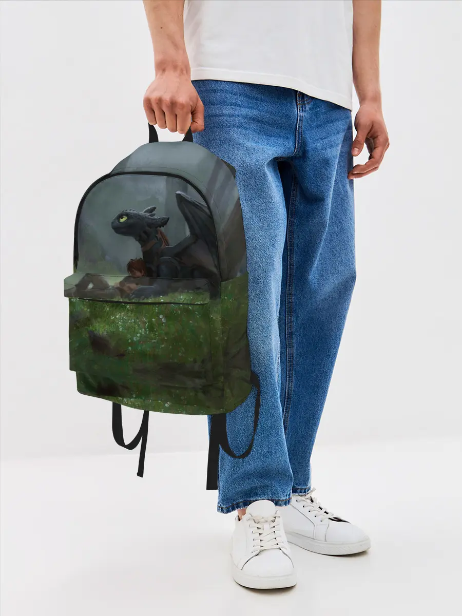 Рюкзак джинсовый / Верные друзья