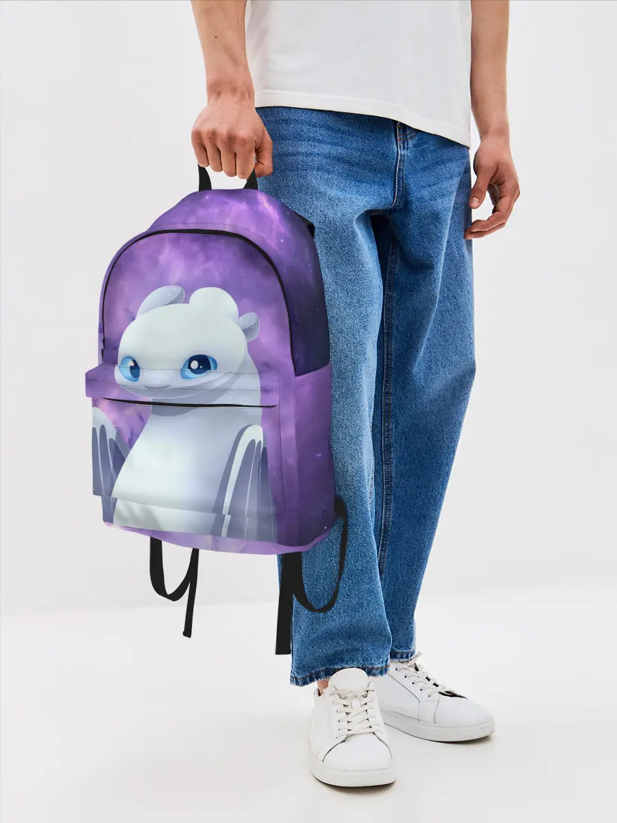 Рюкзак джинсовый / дневная фурия