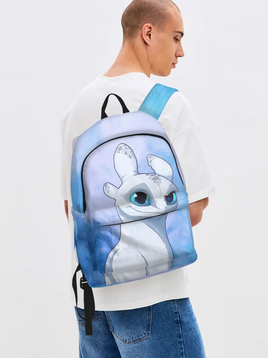 Рюкзак джинсовый / дневная фурия