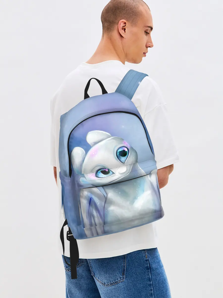 Рюкзак джинсовый / дневная фурия