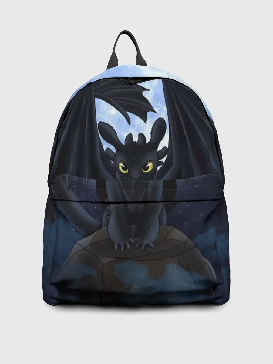 Рюкзак джинсовый / ночная фурия