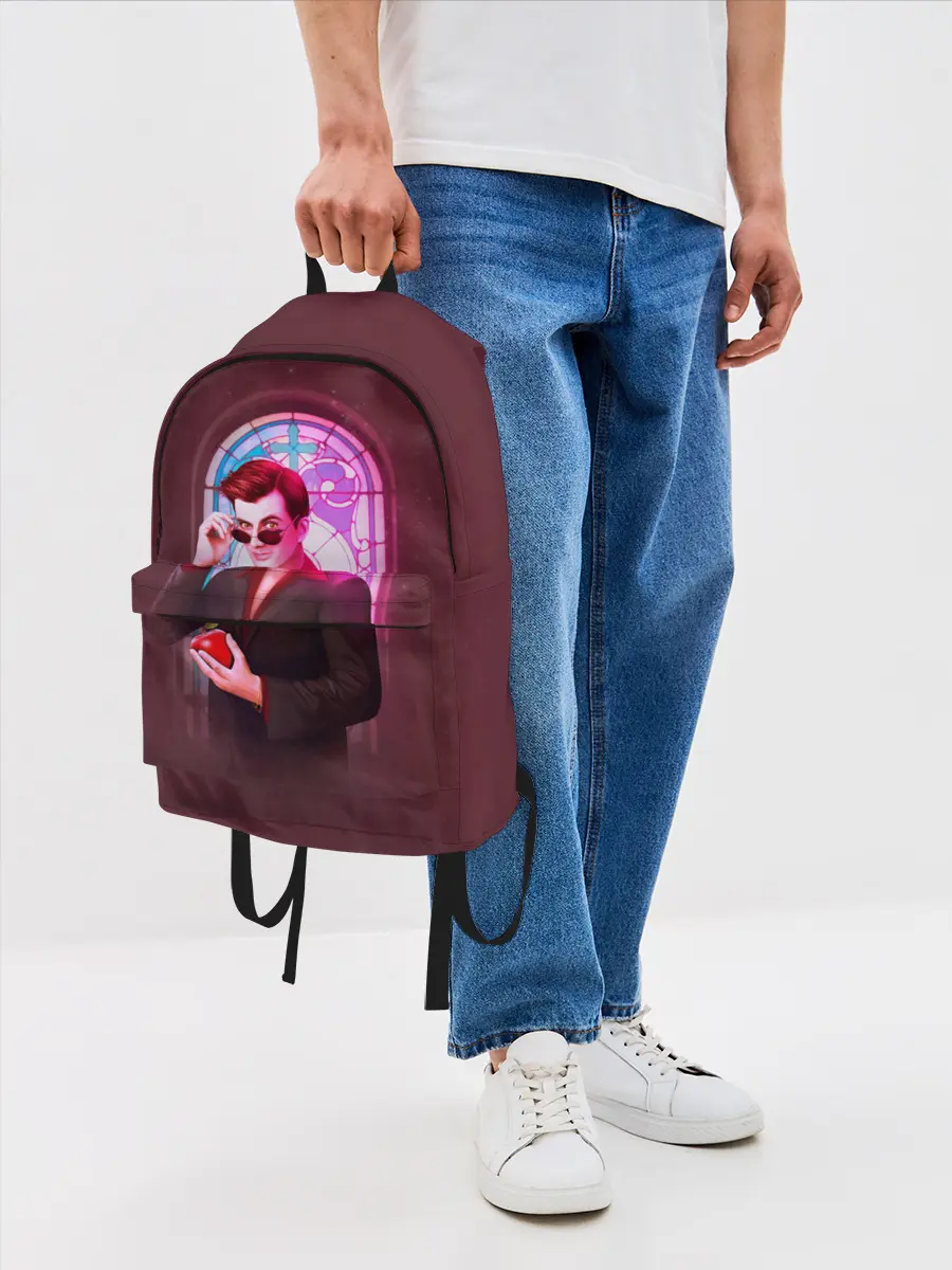 Рюкзак джинсовый / Good Omens