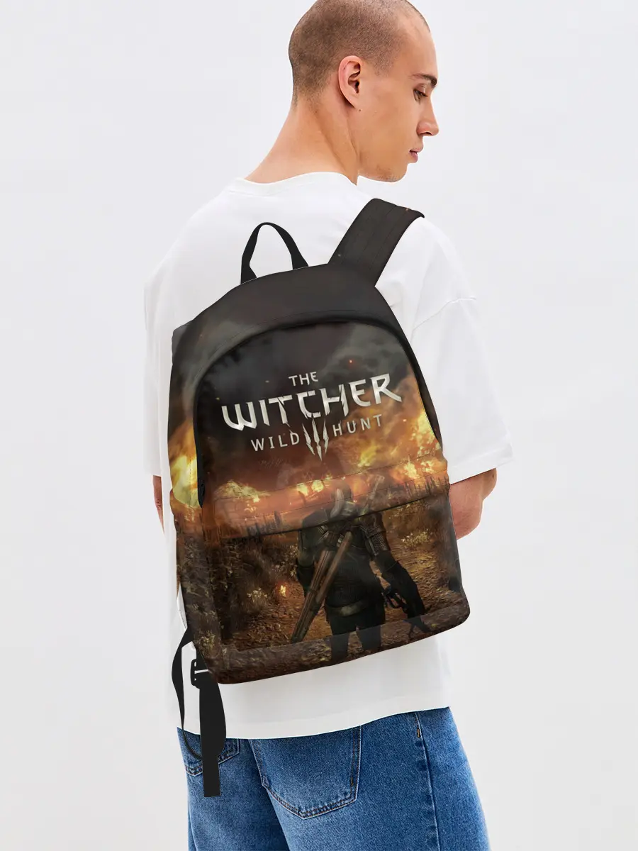 Рюкзак джинсовый / The witcher