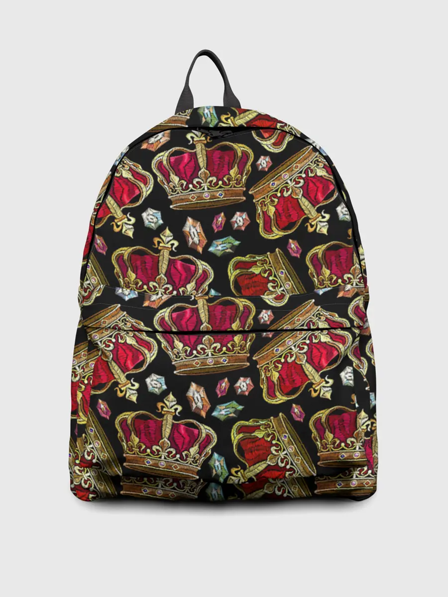 Рюкзак джинсовый / Короны