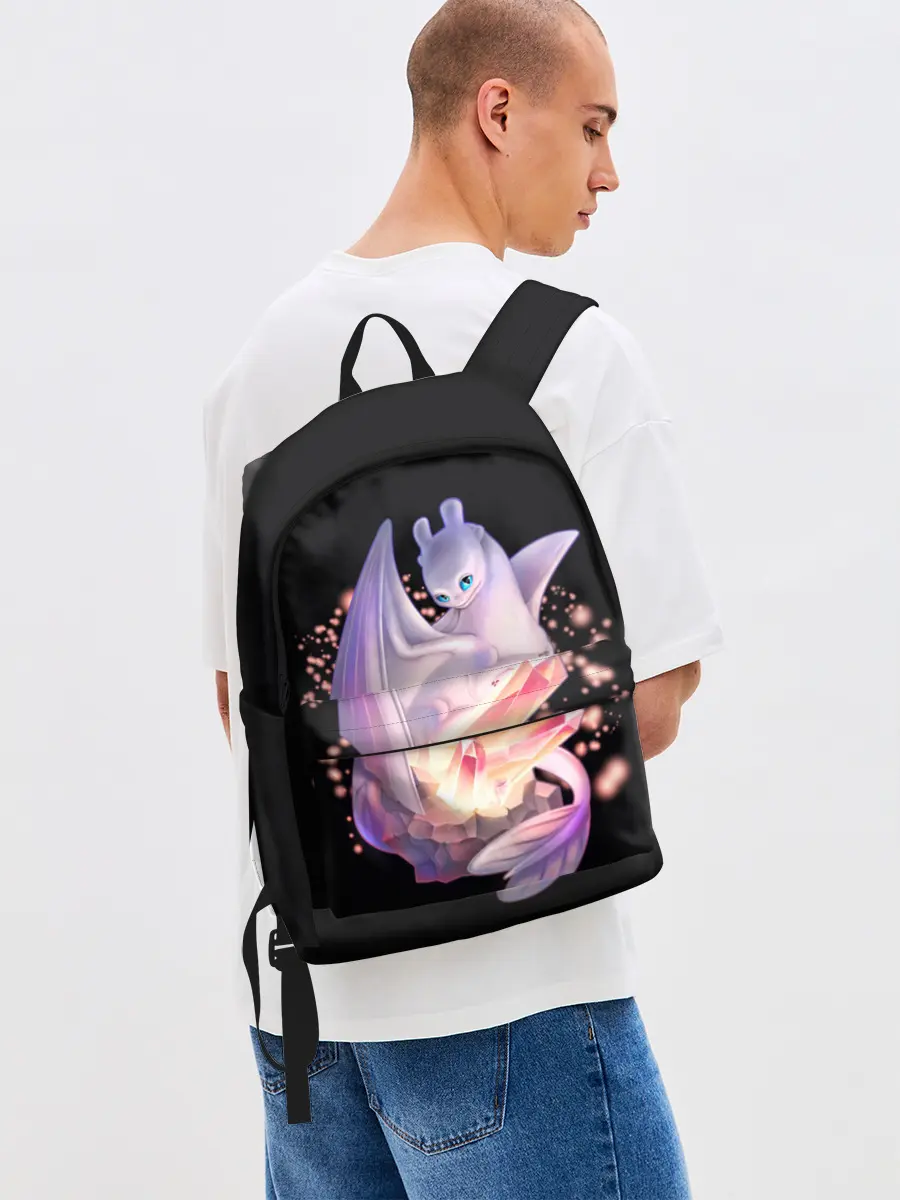 Рюкзак джинсовый / дневная фурия