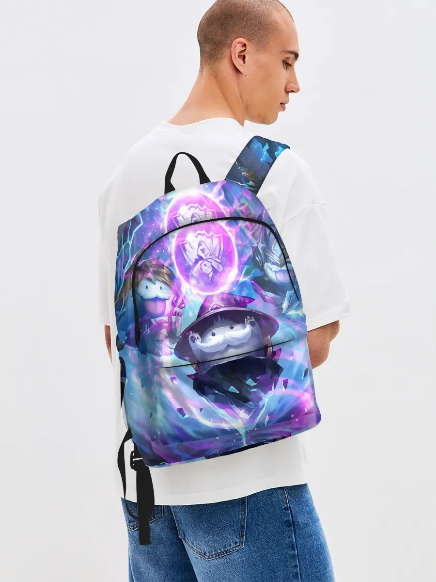 Рюкзак джинсовый / League of legends