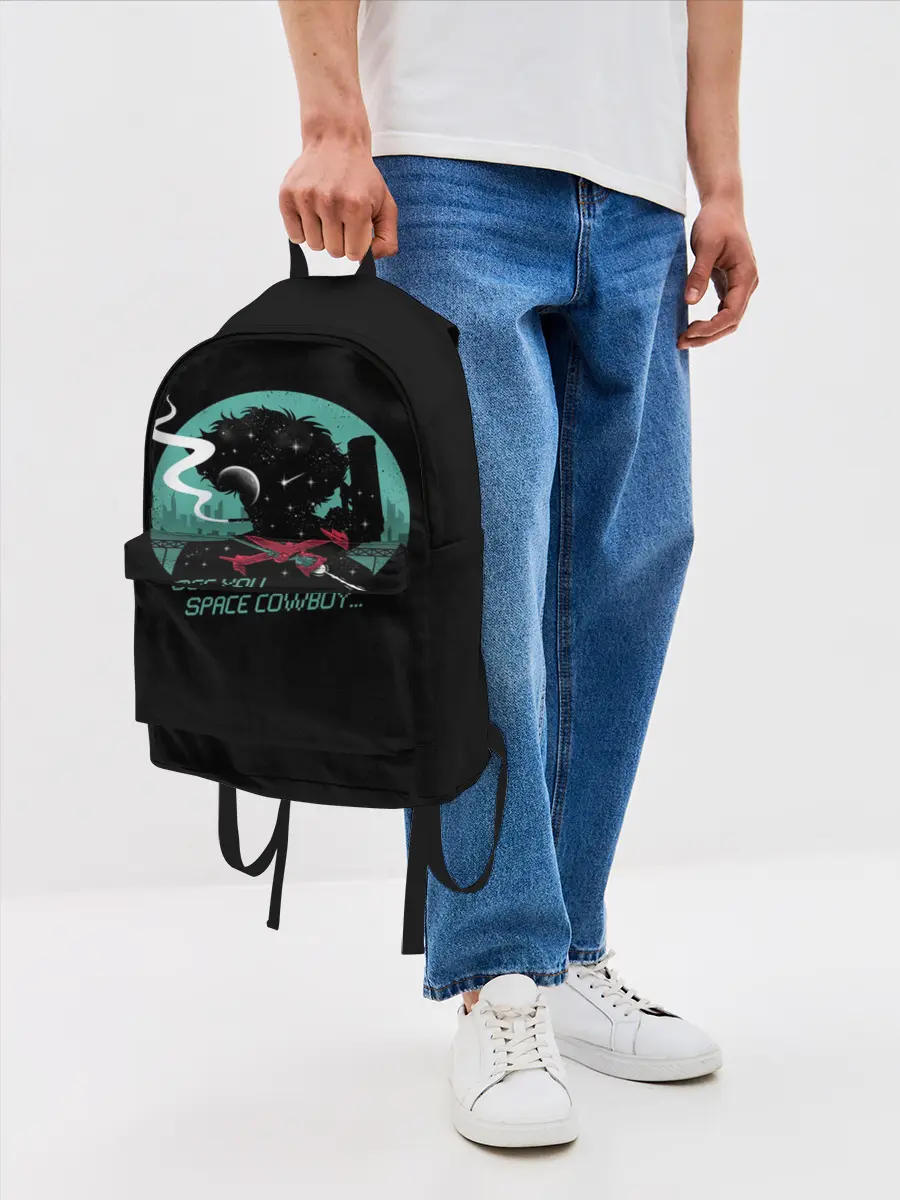 Рюкзак джинсовый / Ковбой Бибоп