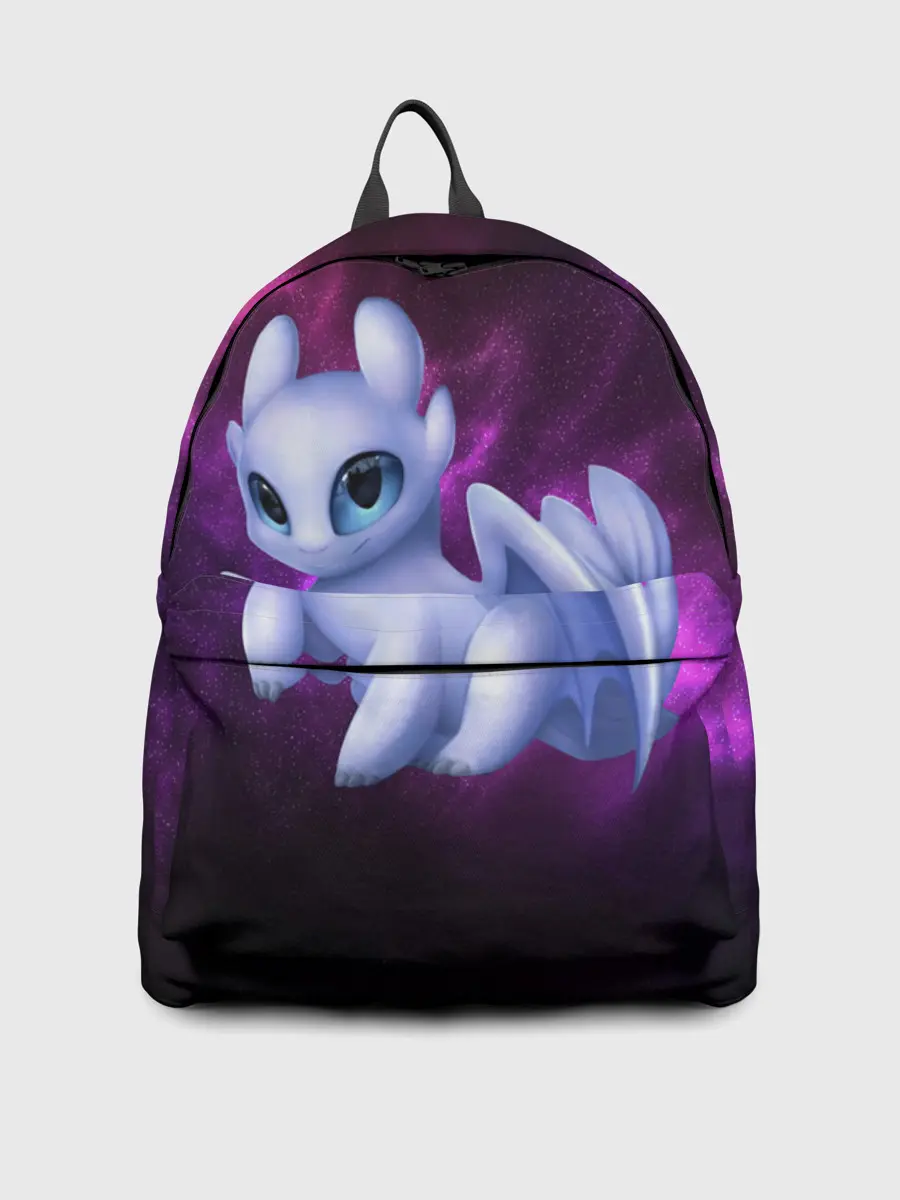 Рюкзак джинсовый / Как приручить дракона