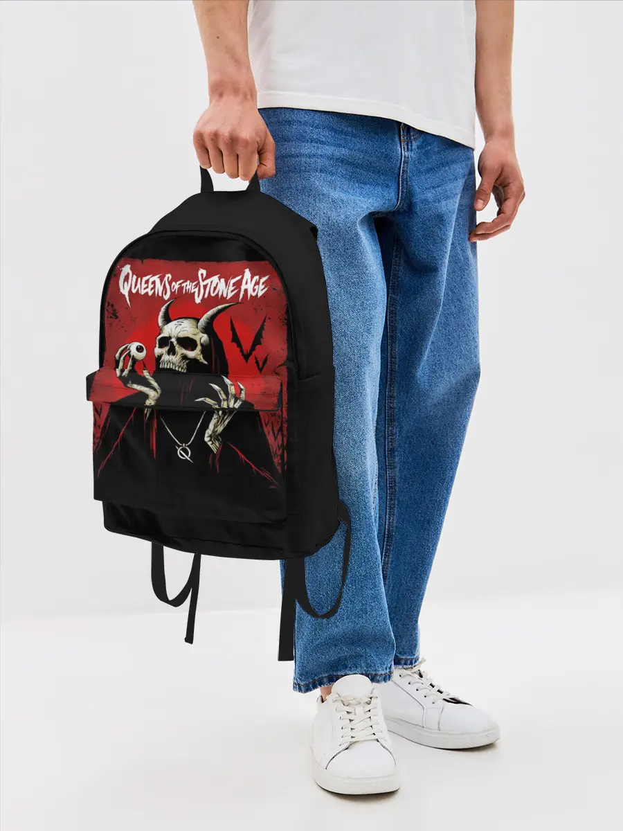 Рюкзак джинсовый / Queens of the Stone Age