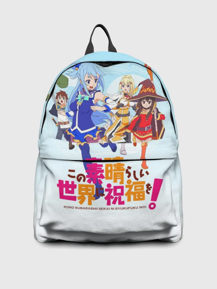 Рюкзак джинсовый / Konosuba девчачий отряд