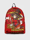 Рюкзак джинсовый / KonoSuba. Мегумин текст