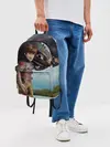 Рюкзак джинсовый / Как приручить дракона