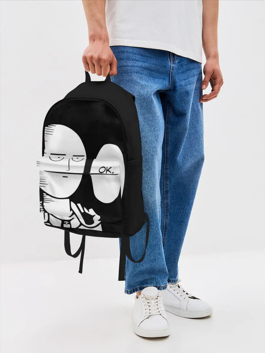 Рюкзак джинсовый / One Puncn Man OK