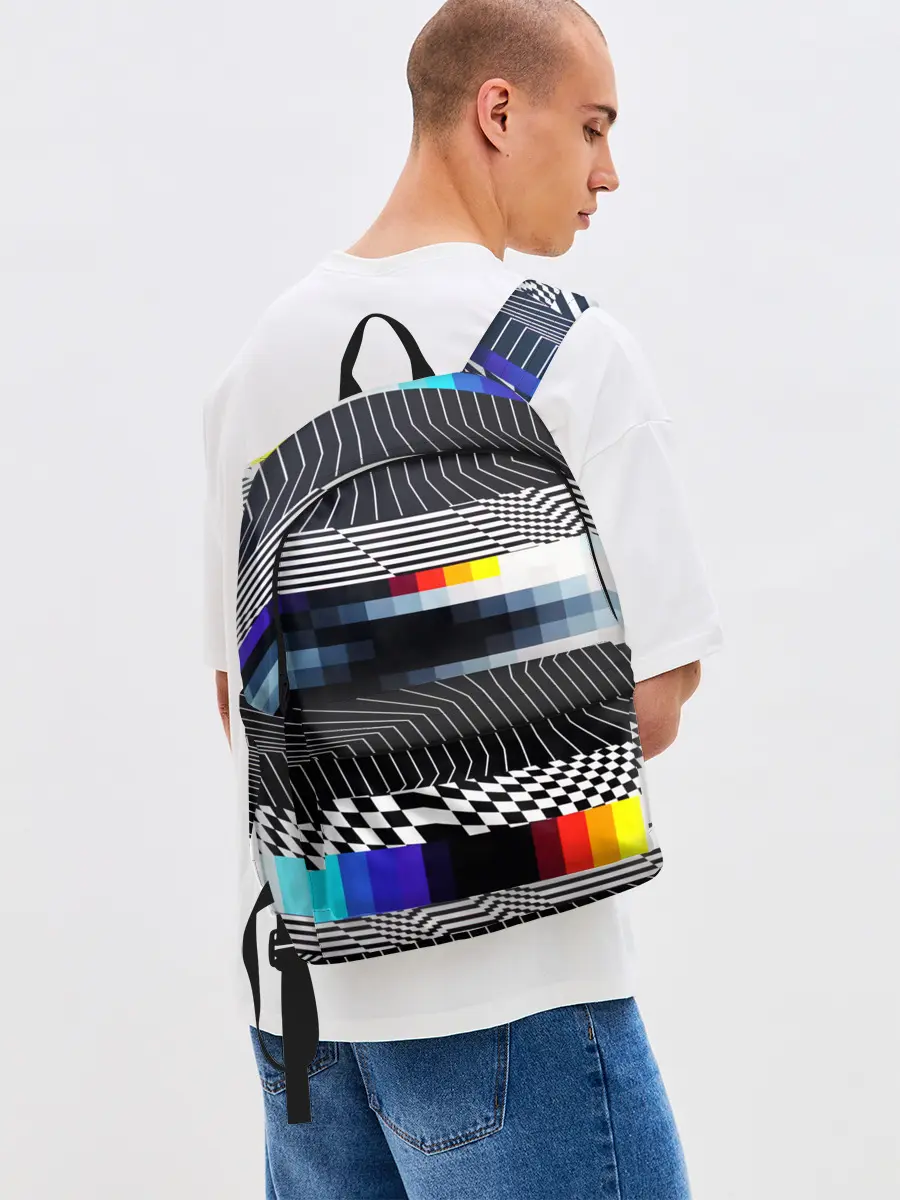 Рюкзак джинсовый / Уличный стиль