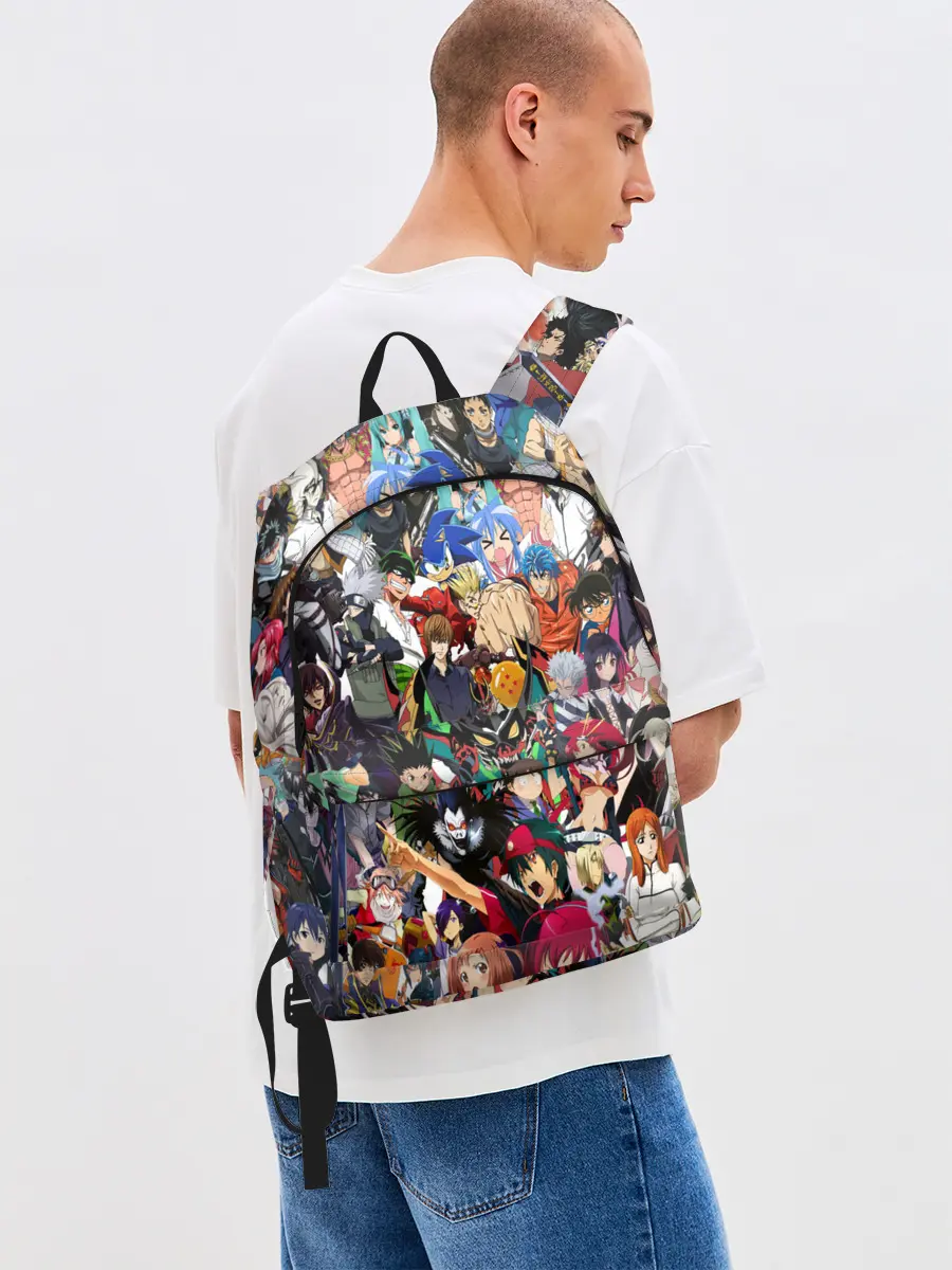 Рюкзак джинсовый / ANIME HEROES | АНИМЕ ГЕРОИ