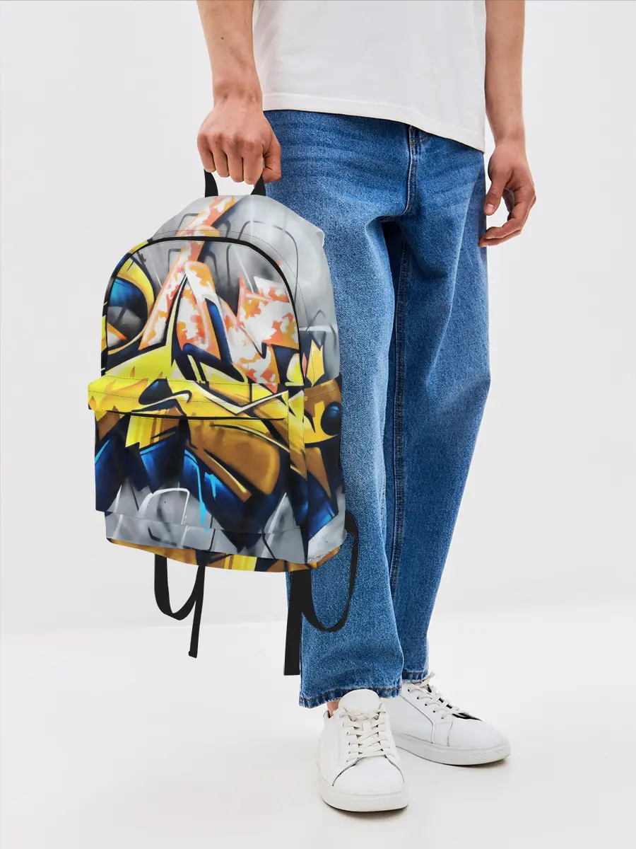 Рюкзак джинсовый / Street art