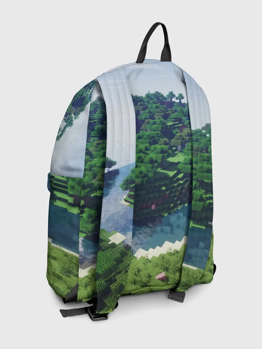 Рюкзак джинсовый / Minecraft