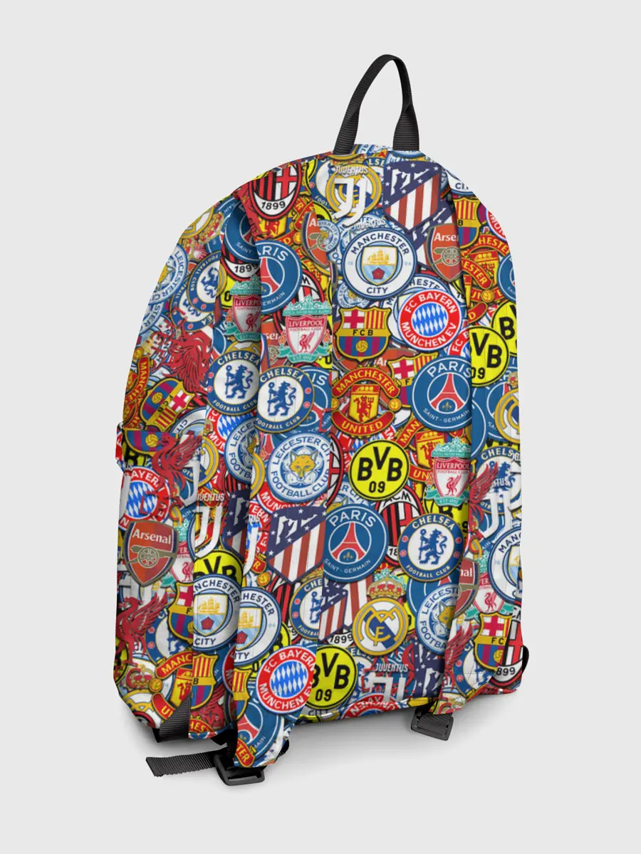 Рюкзак джинсовый / ЛОГОТИПЫ ФУТБОЛЬНЫХ КОМАНД
