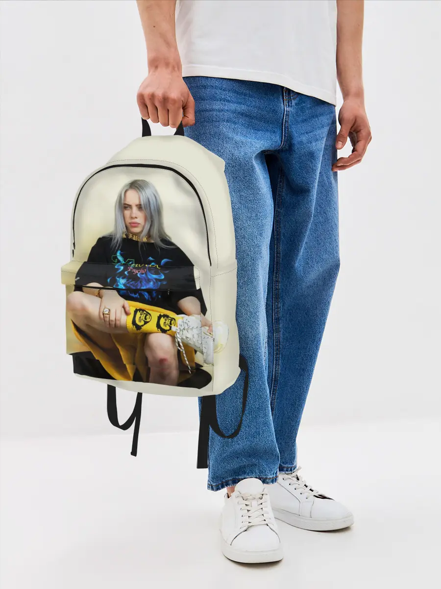 Рюкзак джинсовый / Billie Eilish