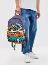 Рюкзак джинсовый / Уличный художник