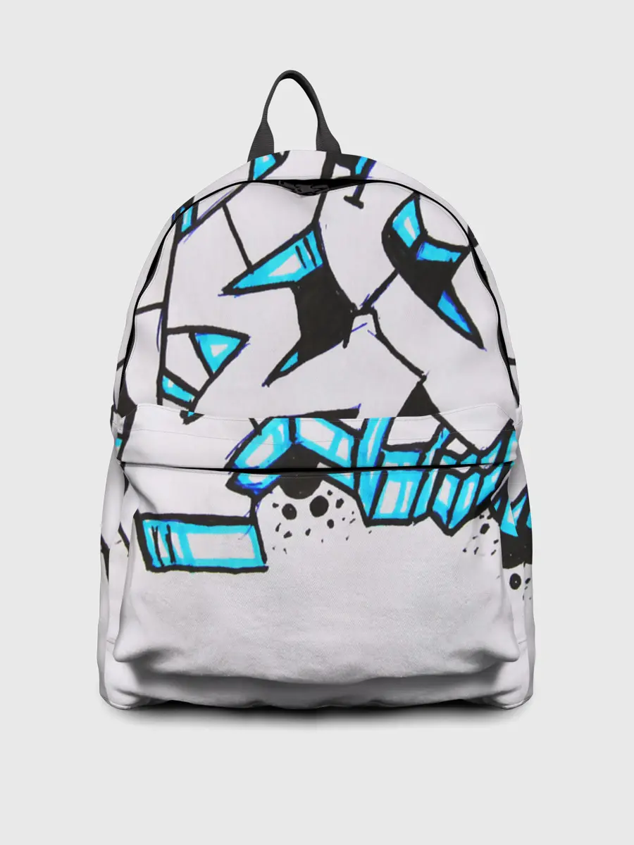 Рюкзак джинсовый / Граффити