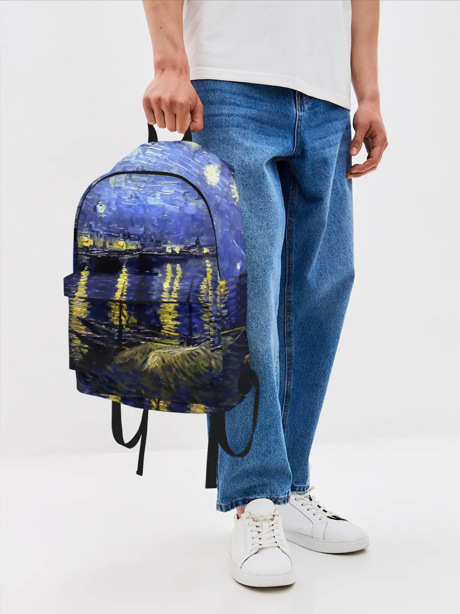 Рюкзак джинсовый / Морской причал