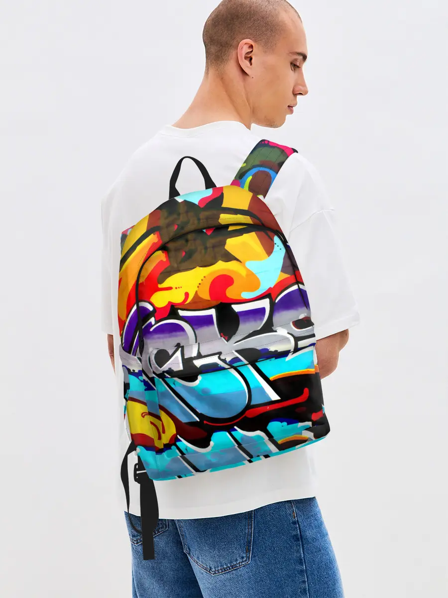 Рюкзак джинсовый / urban neon