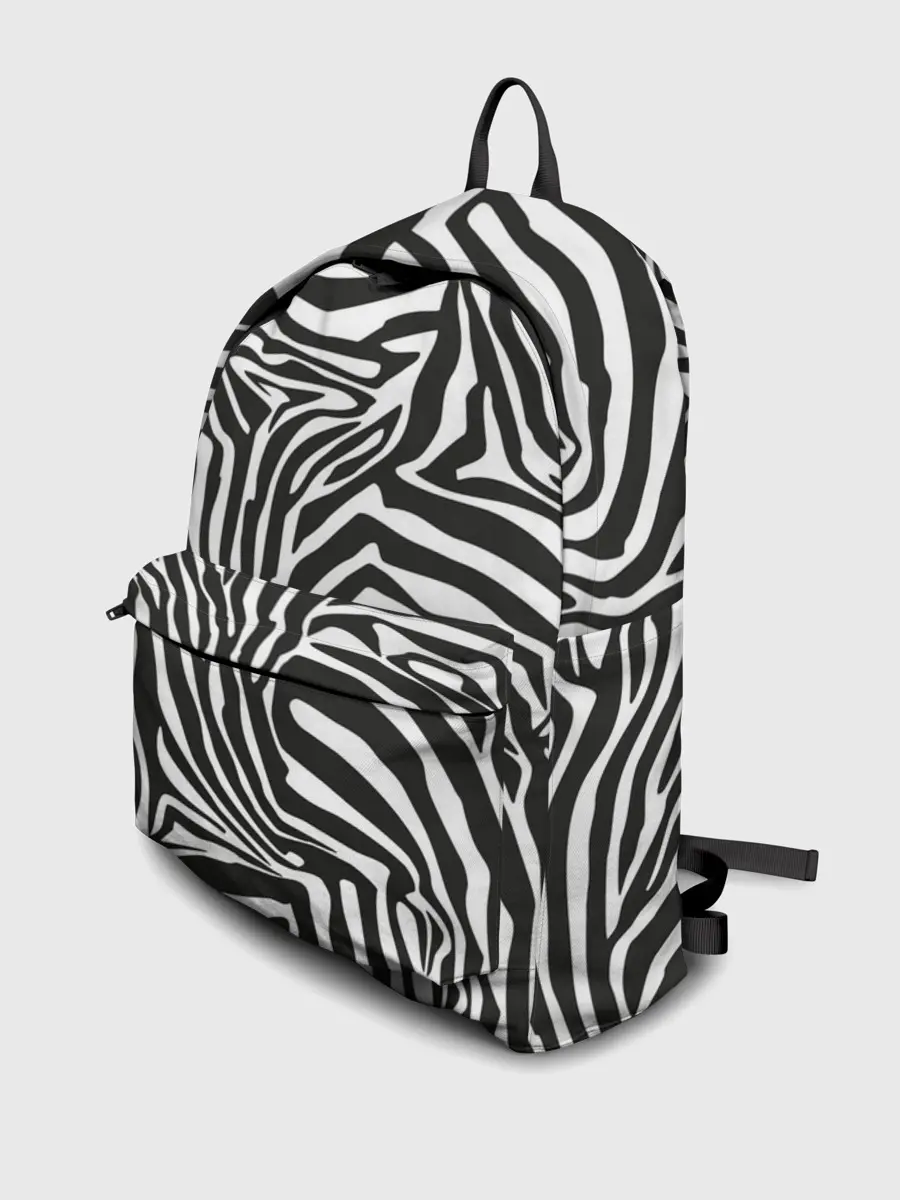 Рюкзак джинсовый / Полосы зебры