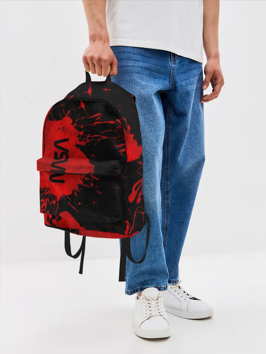 Рюкзак джинсовый / NASA