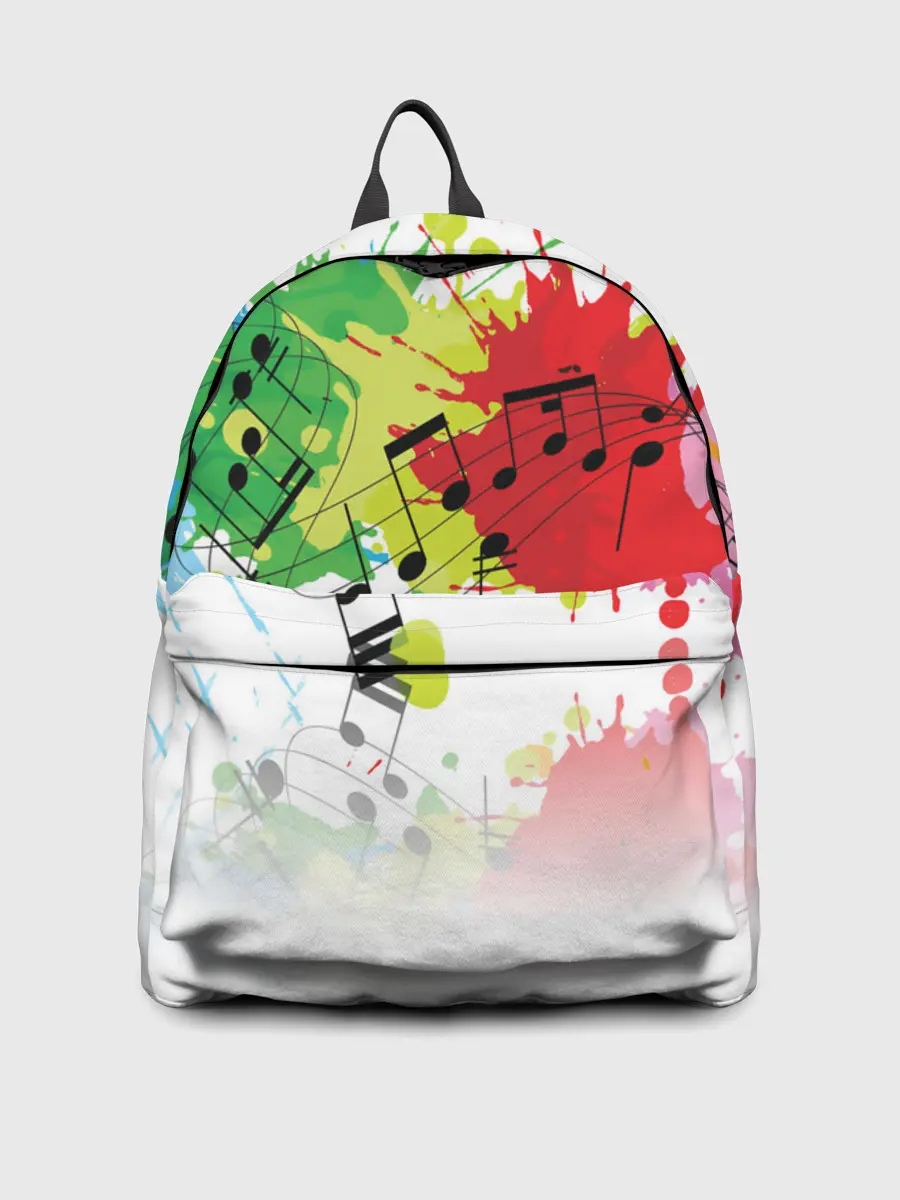 Рюкзак джинсовый / Ноты color