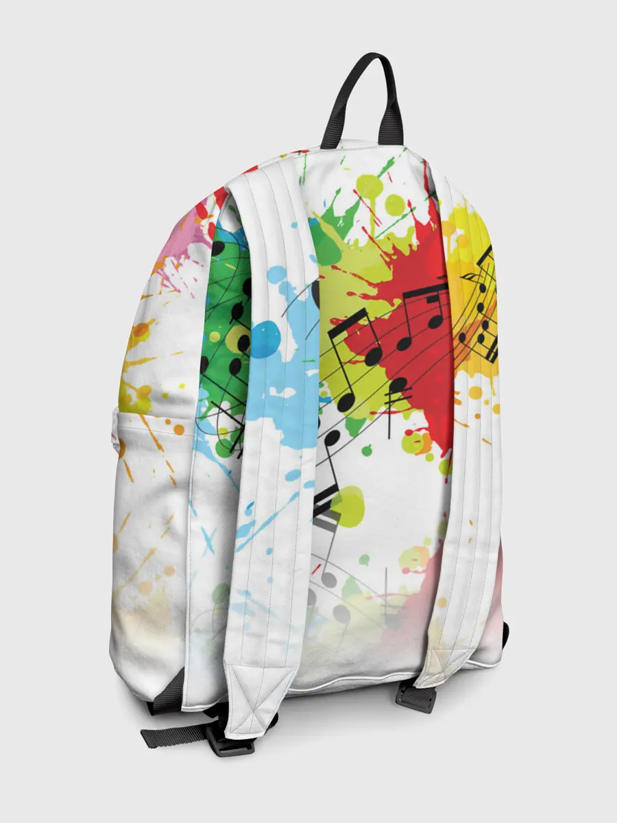 Рюкзак джинсовый / Ноты color