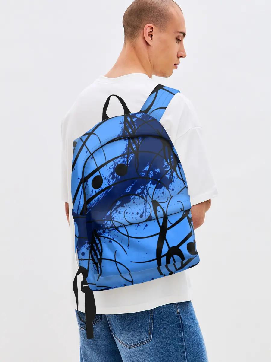 Рюкзак джинсовый / Музыка