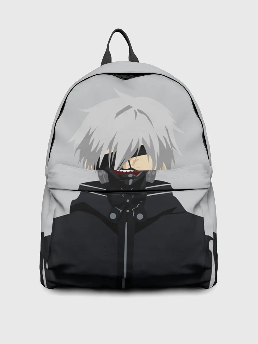 Рюкзак джинсовый / Kaneki Ken в маске