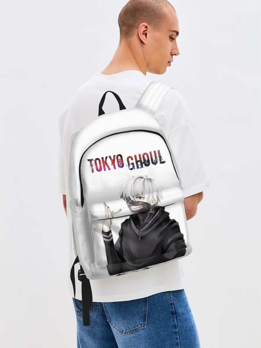 Рюкзак джинсовый / Kaneki Ken в профиль