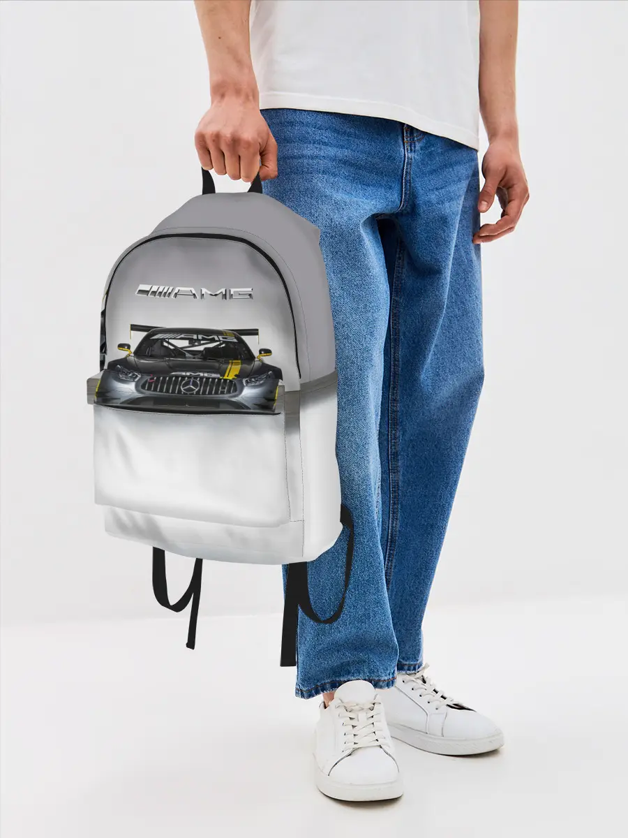 Рюкзак джинсовый / AMG Motorsport