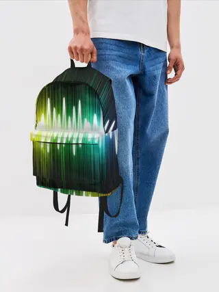 Рюкзак джинсовый / music